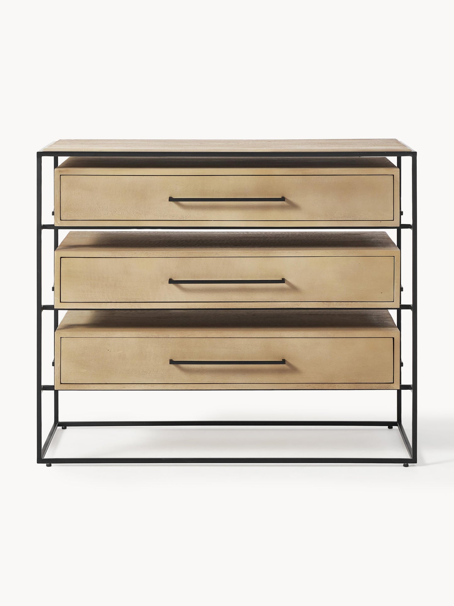 Cassettiera in legno di mango Lyle