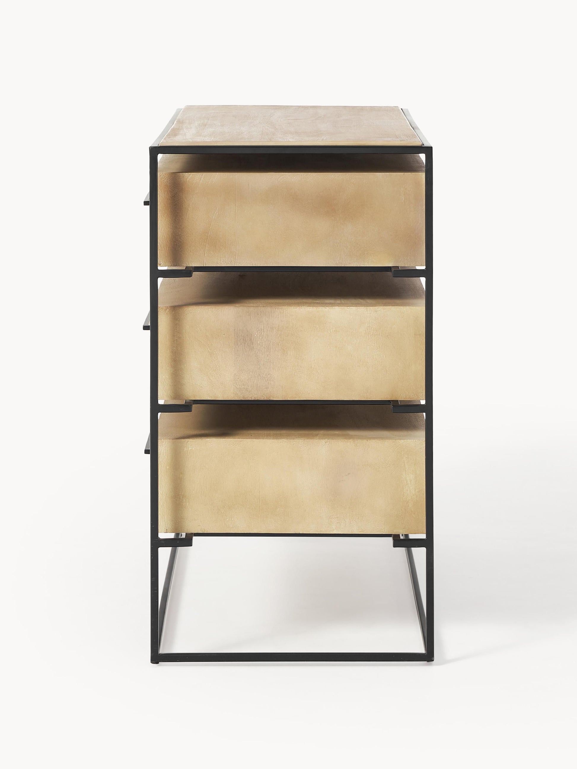 Cassettiera in legno di mango Lyle