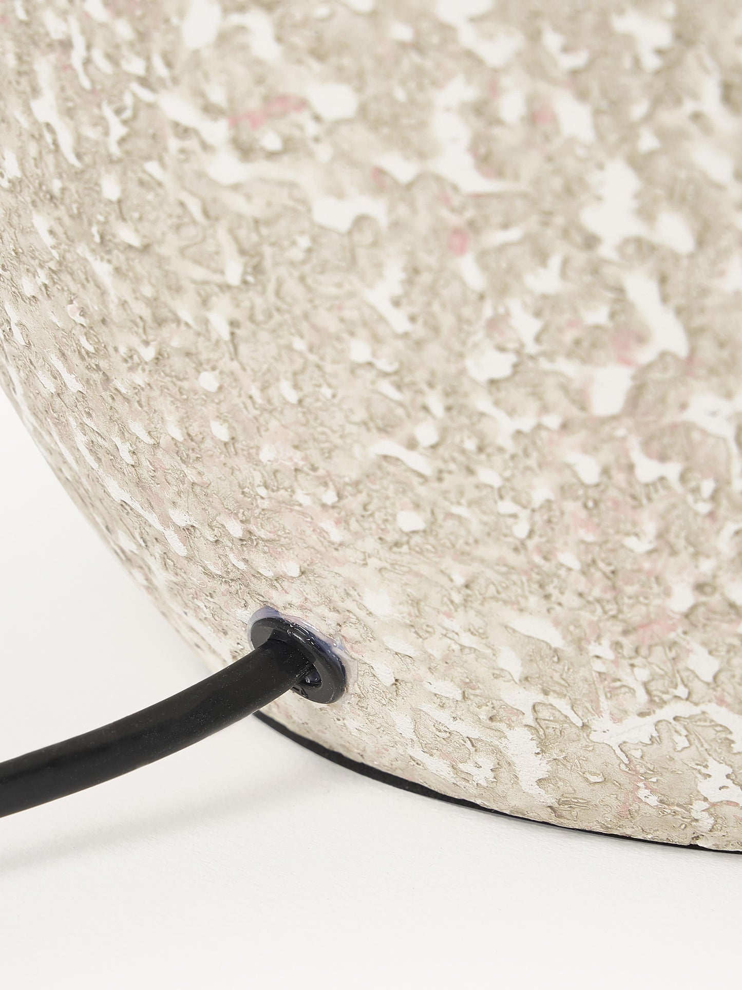 Lampada da tavolo grande con base in ceramica Bodhi