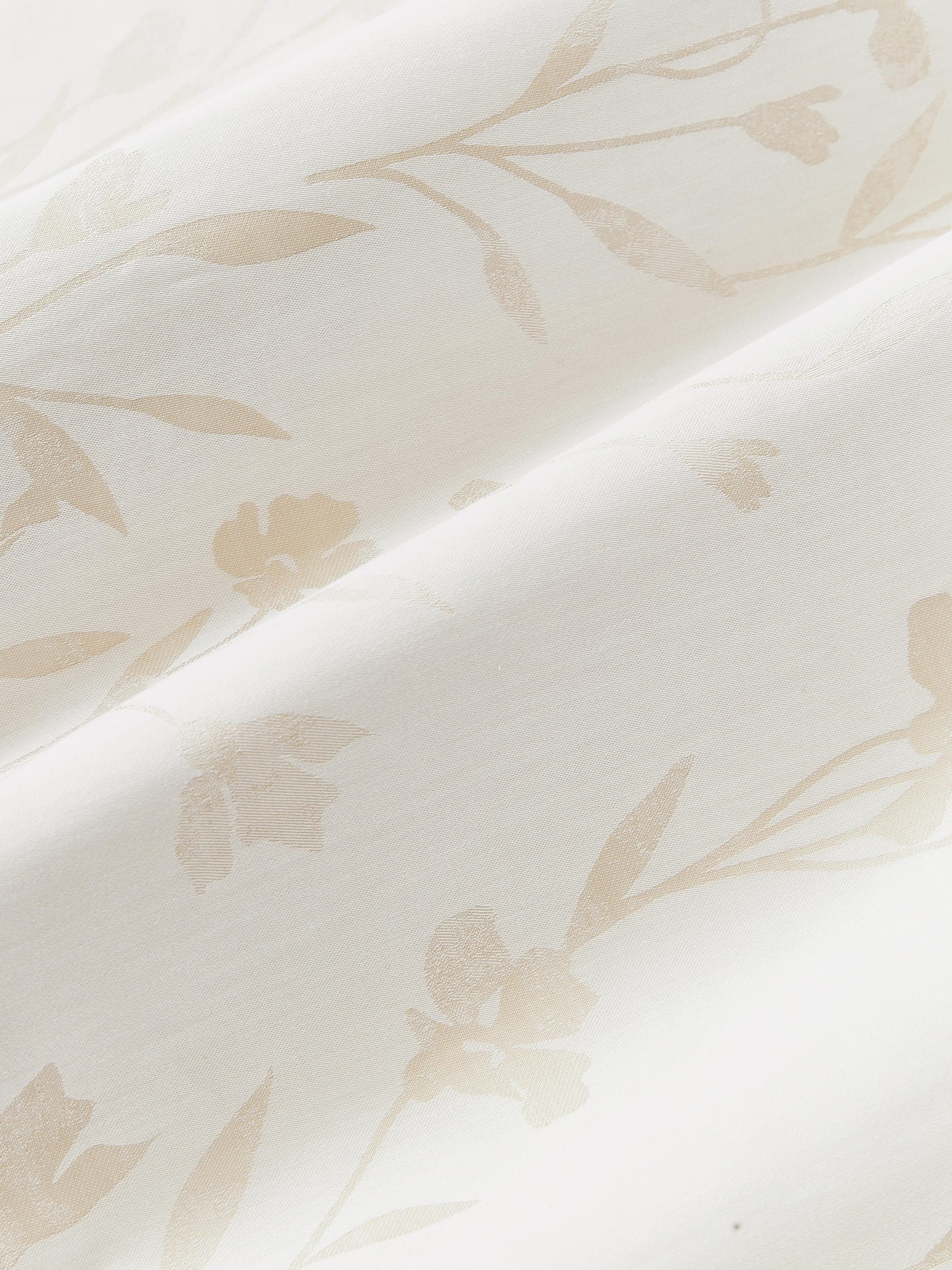 Lenzuolo in raso di cotone con motivo jacquard Hurley