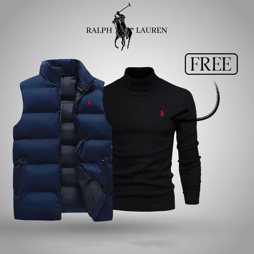Stylische Weste mit kostenlosem Pullover: Jetzt im Ausverkauf!