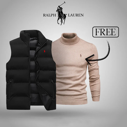 Stylische Weste mit kostenlosem Pullover: Jetzt im Ausverkauf!