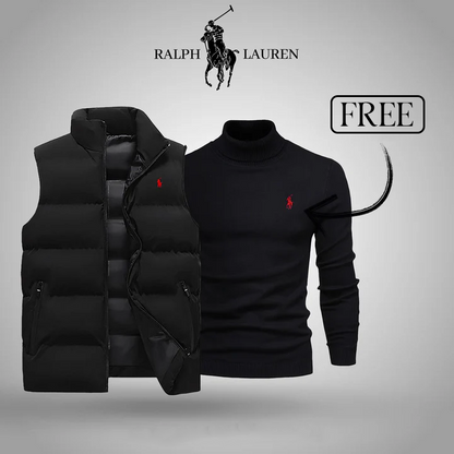 Stylische Weste mit kostenlosem Pullover: Jetzt im Ausverkauf!