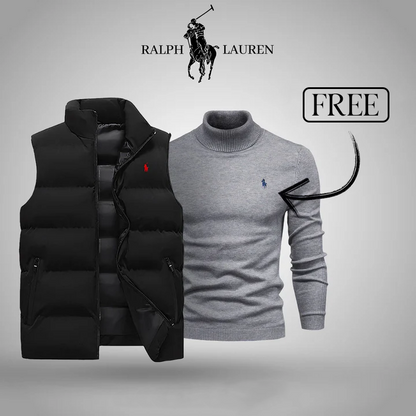 Stylische Weste mit kostenlosem Pullover: Jetzt im Ausverkauf!
