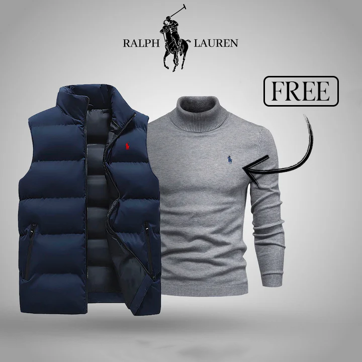 Stylische Weste mit kostenlosem Pullover: Jetzt im Ausverkauf!