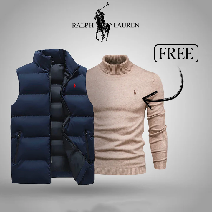 Stylische Weste mit kostenlosem Pullover: Jetzt im Ausverkauf!
