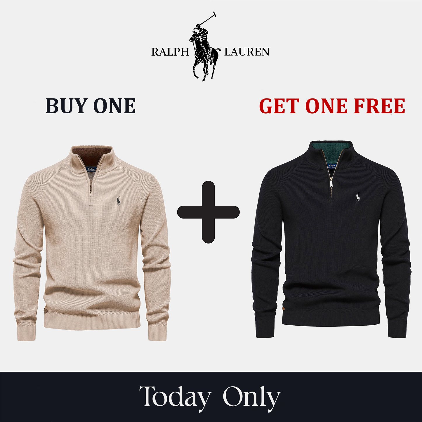 Zipper-Pullover: Hol dir 2 zum Preis von 1 – Jetzt zuschlagen!