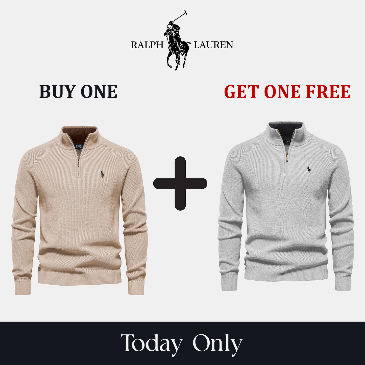 Zipper-Pullover: Hol dir 2 zum Preis von 1 – Jetzt zuschlagen!