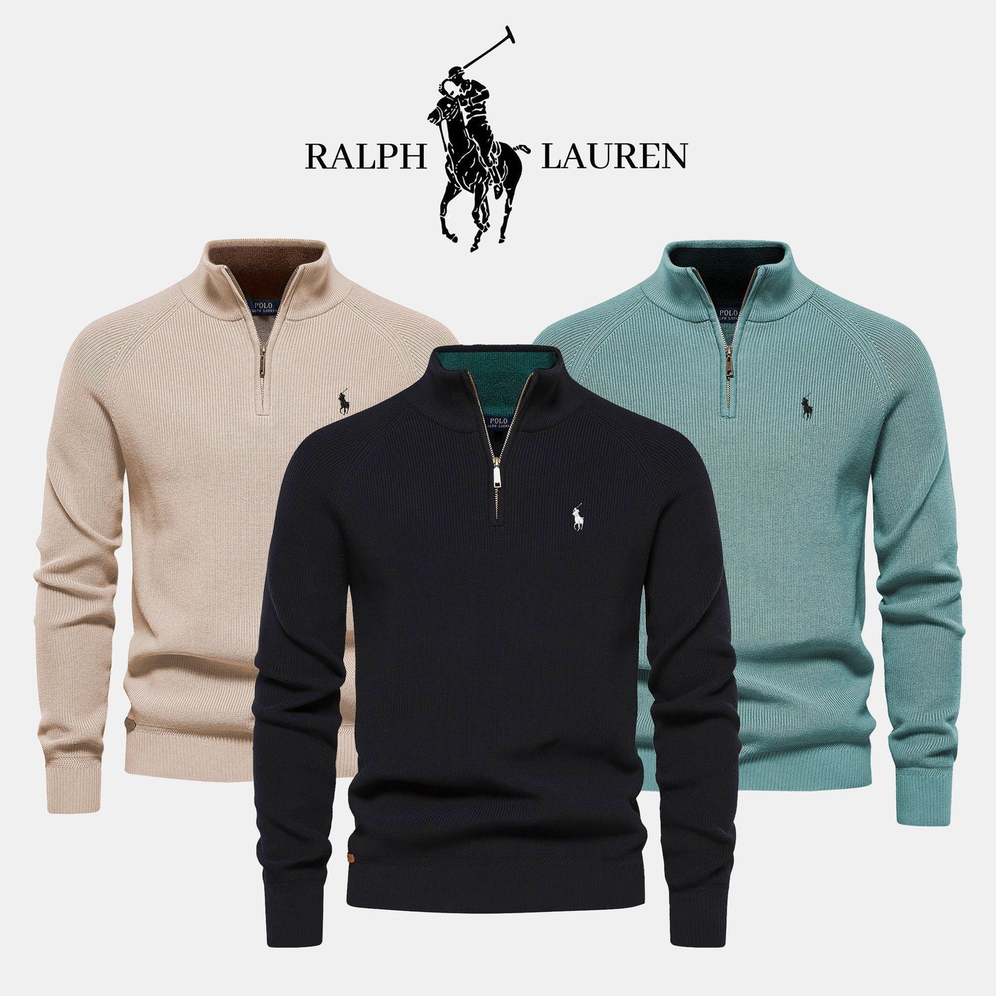 Reißverschlusskragen-Sweater – Jetzt im Ausverkauf!