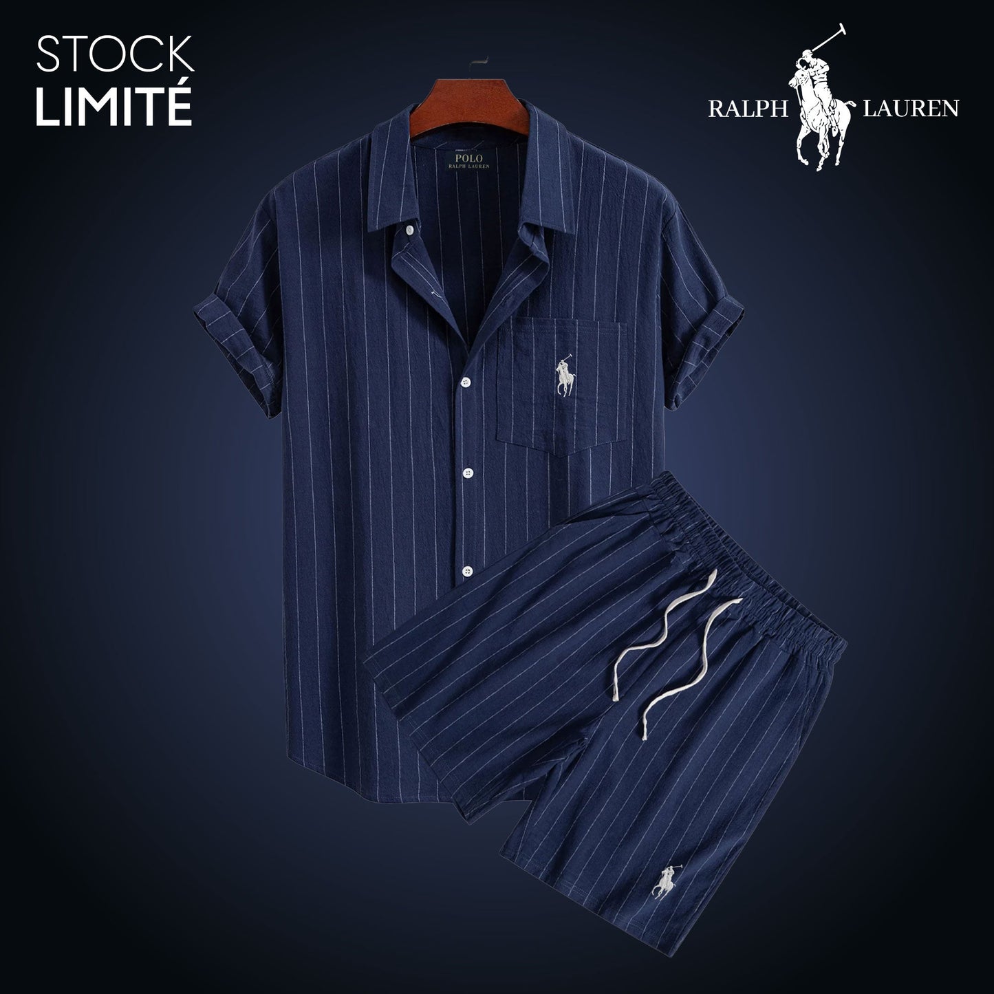 Exklusive Limited Edition: Stilvolles Set aus T-Shirt und Shorts.