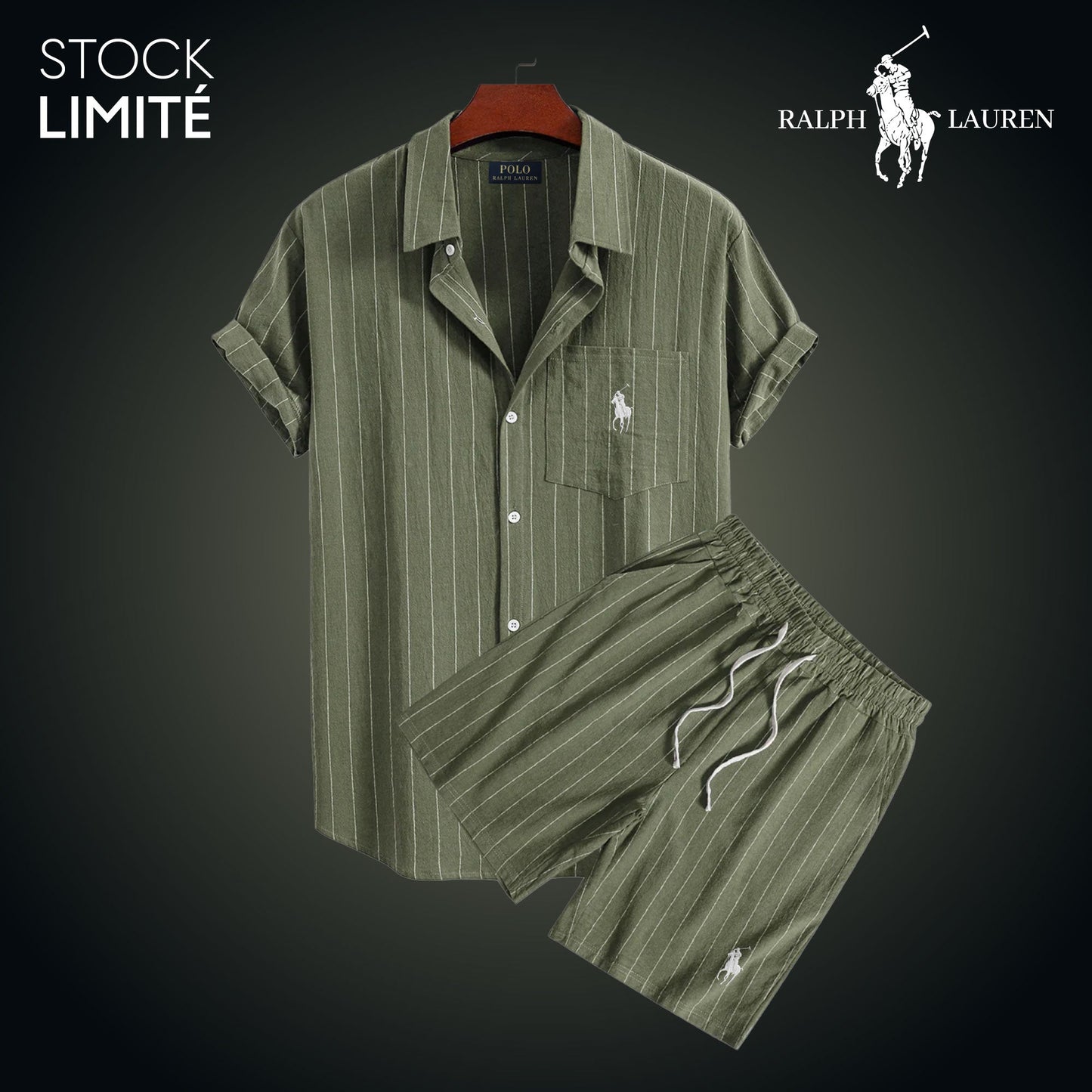 Exklusive Limited Edition: Stilvolles Set aus T-Shirt und Shorts.