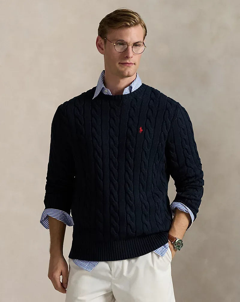 Jetzt 60 % sparen auf den Polo RL Strickpullover!