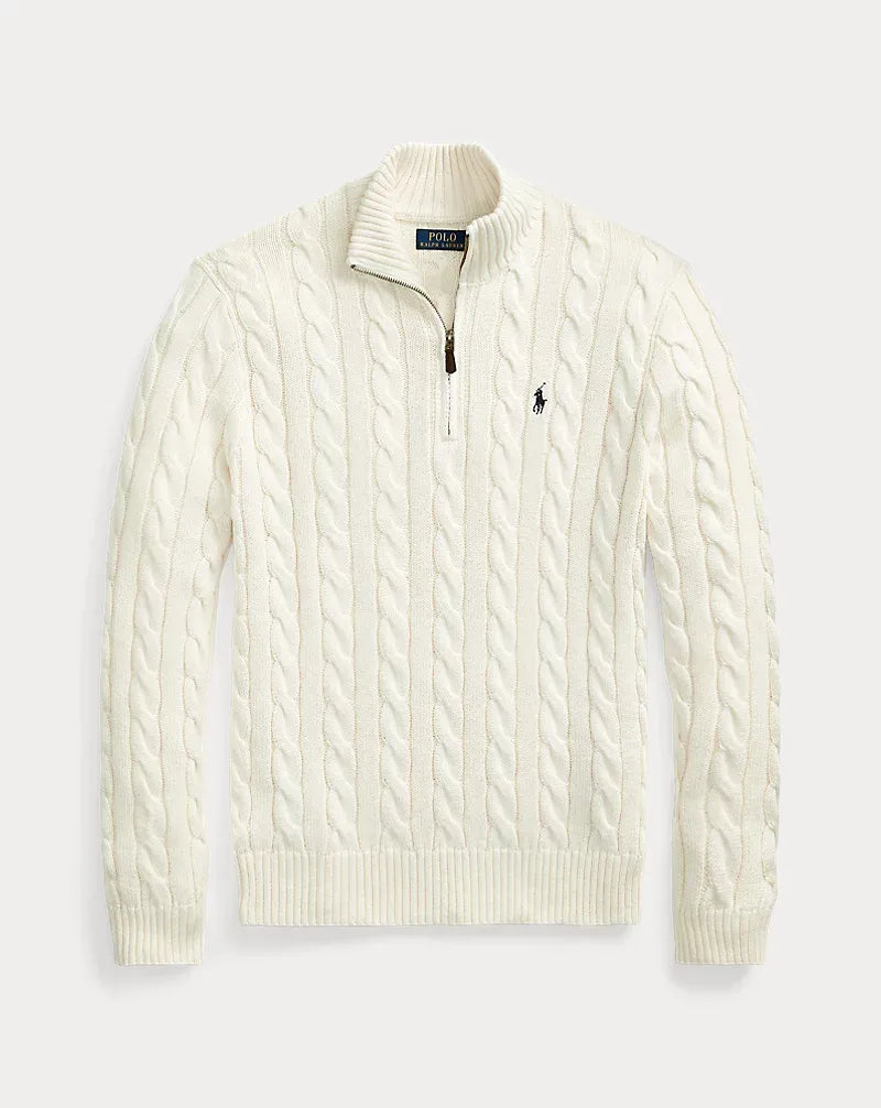 Nur für kurze Zeit: Sichern Sie sich 60 % Rabatt auf den Polo RL Quarter Zip Pullover!