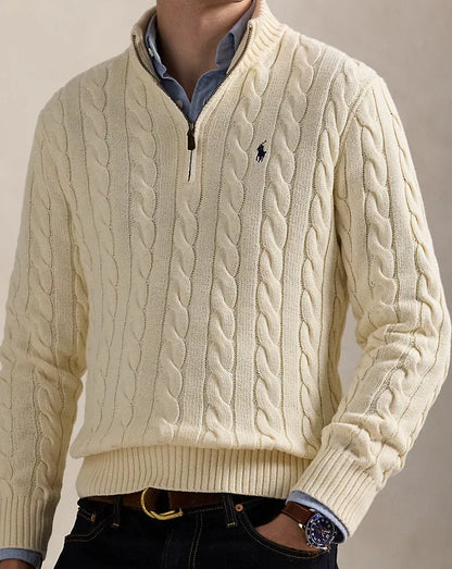 Nur für kurze Zeit: Sichern Sie sich 60 % Rabatt auf den Polo RL Quarter Zip Pullover!