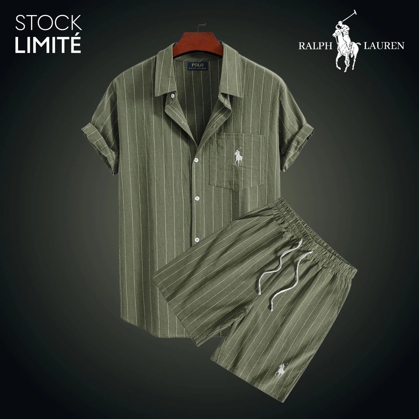 Exklusive Limited Edition: Stilvolles Set aus T-Shirt und Shorts.