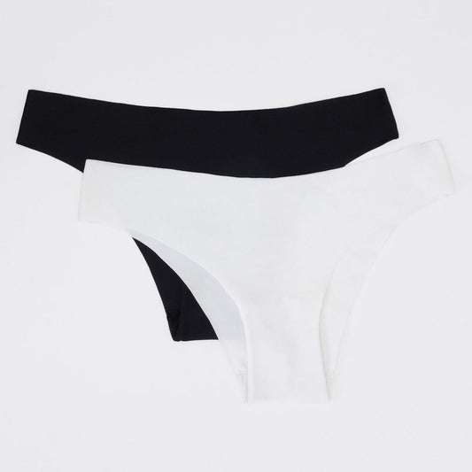 Kit Calcinha Básica Sem Costura Skin