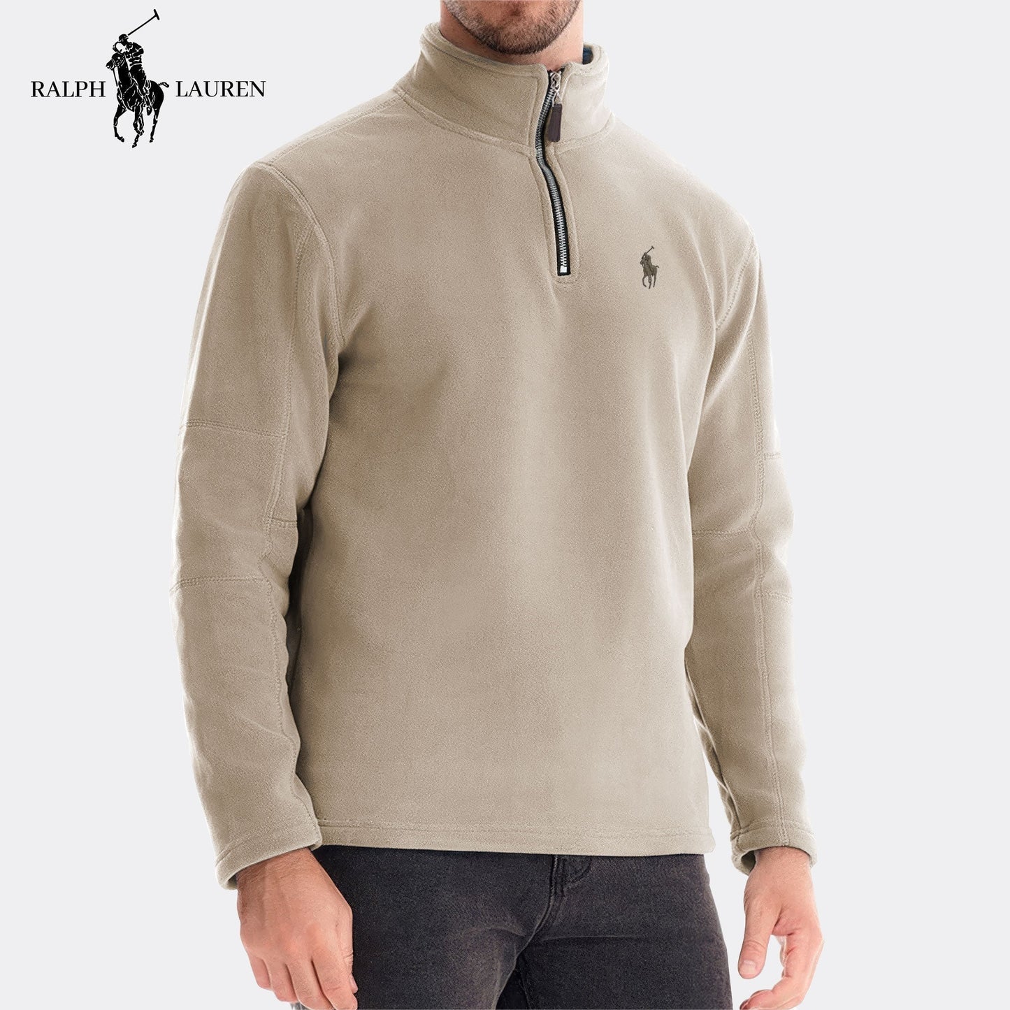 Multifunktionaler Zip-Pullover
