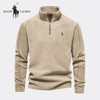 Multifunktionaler Zip-Pullover