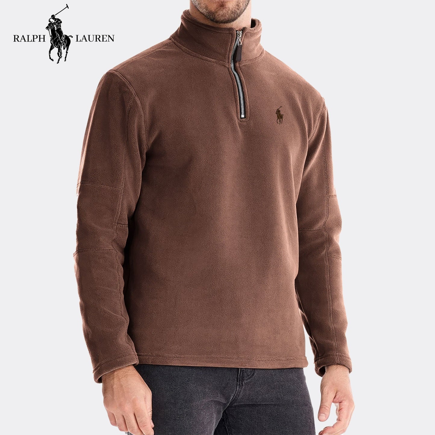 Multifunktionaler Zip-Pullover