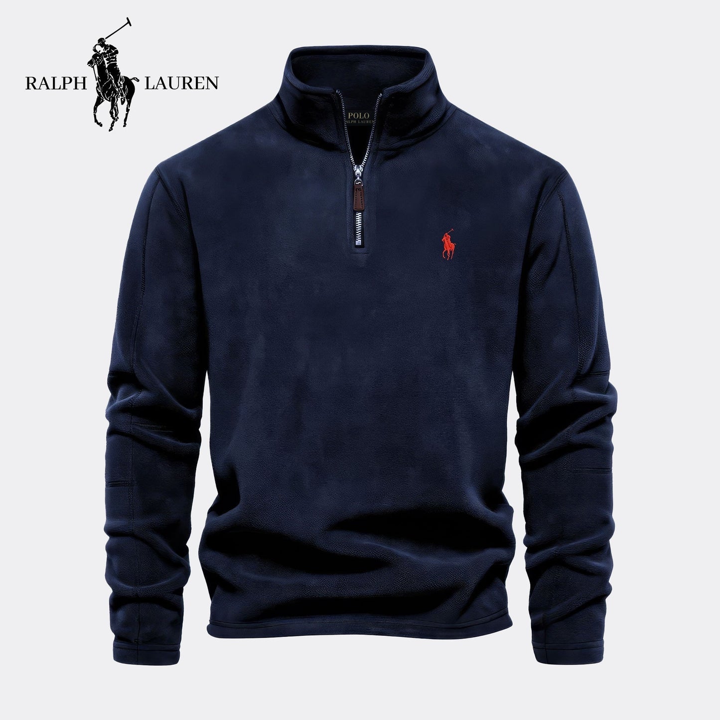 Multifunktionaler Zip-Pullover