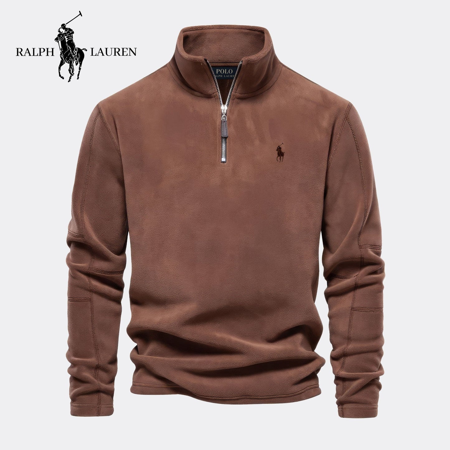Multifunktionaler Zip-Pullover
