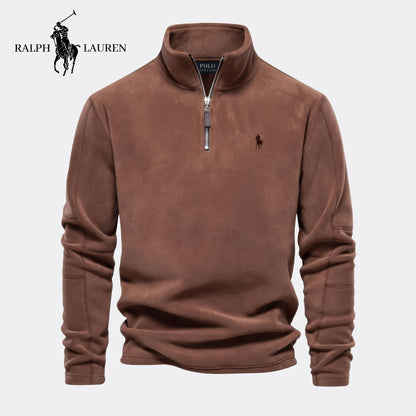Multifunktionaler Zip-Pullover