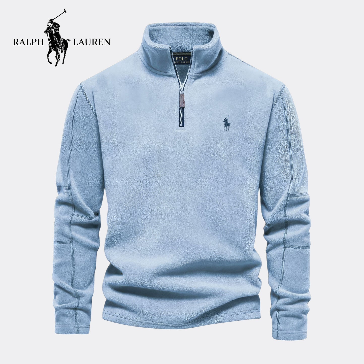 Multifunktionaler Zip-Pullover