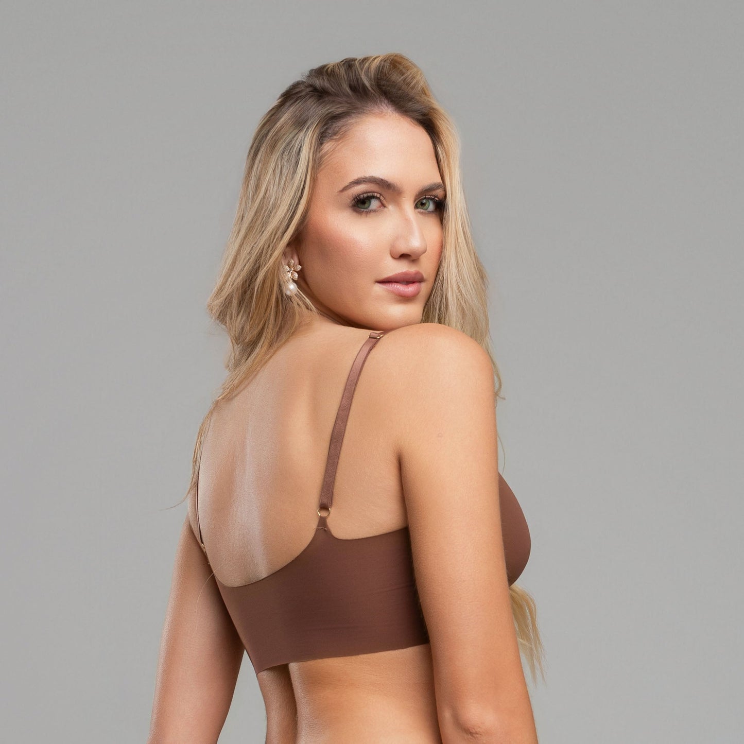 Sutiã Sem Costura Top Invisível Skin - C107
