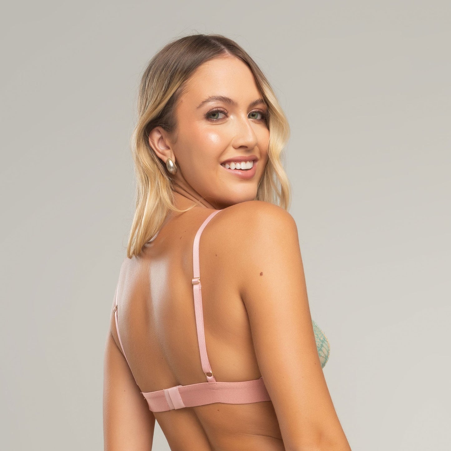 Sutiã Top Encanto em Tule e Renda Be Happy - C113