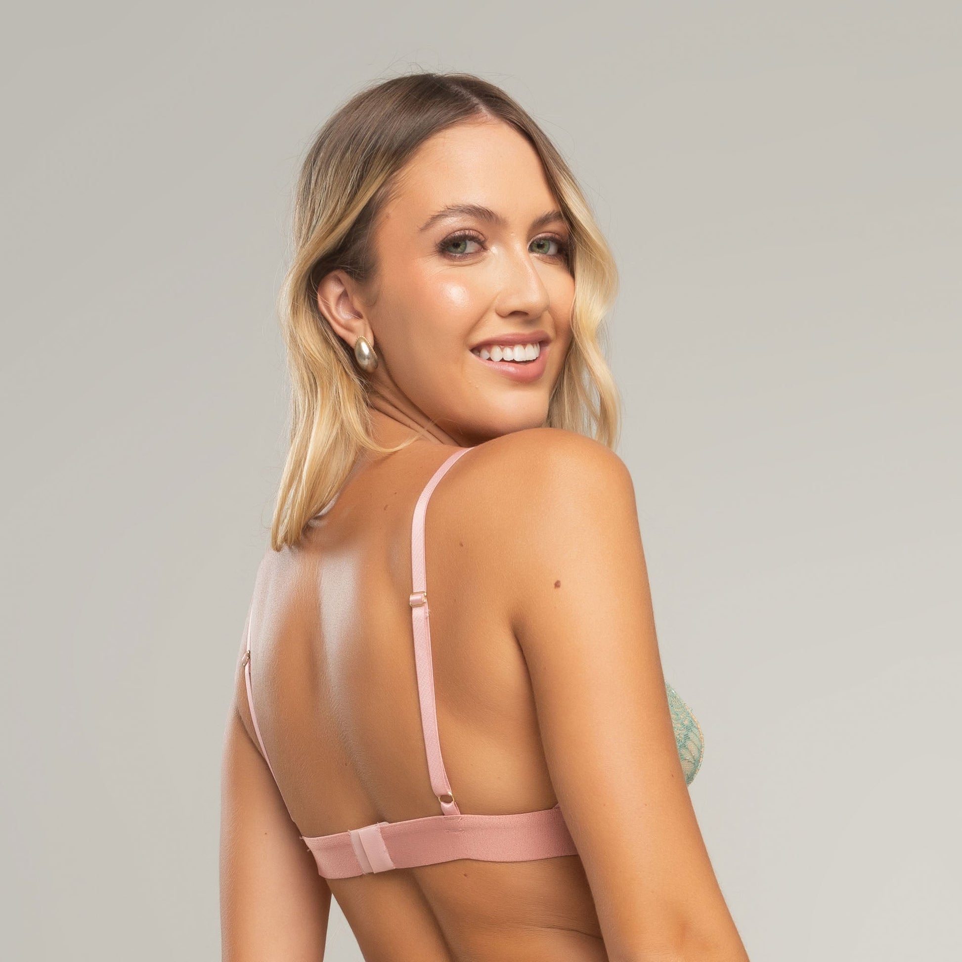 Sutiã Top Encanto em Tule e Renda Be Happy - C113