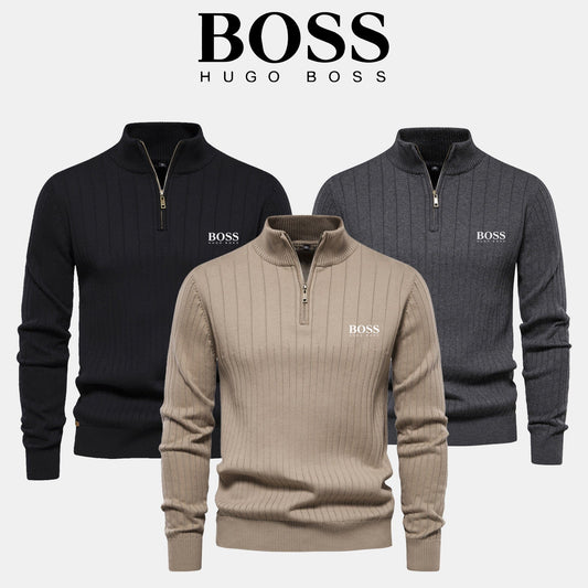 Stylischer Herrenpullover mit Reißverschluss – Jetzt zum Sonderpreis!